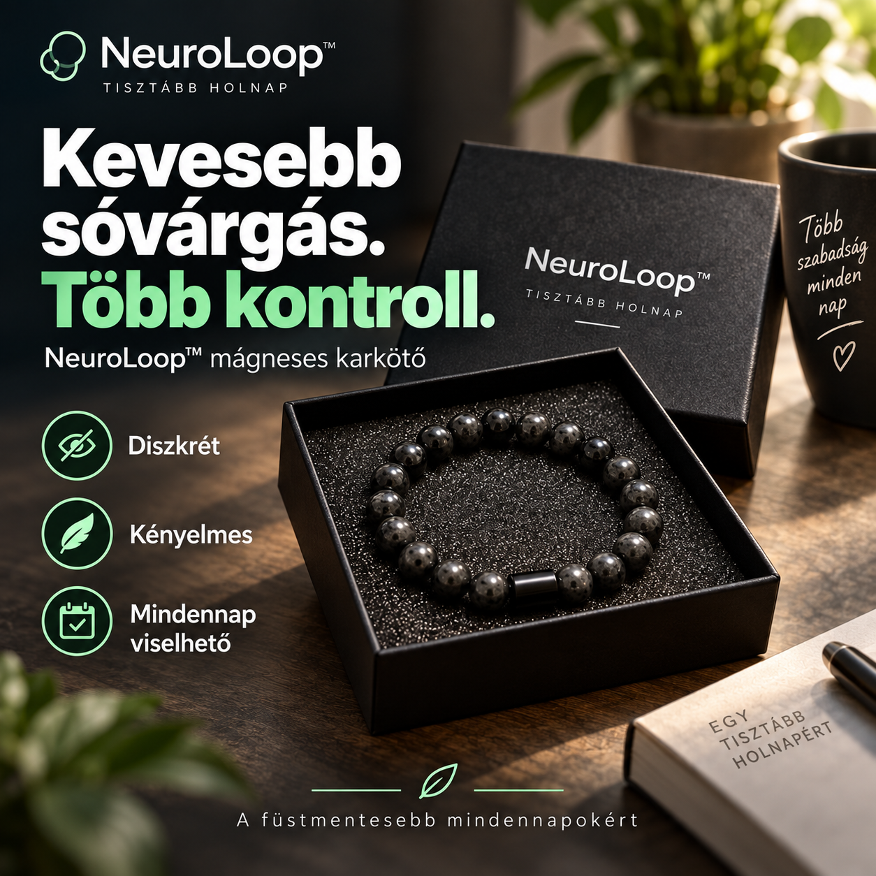 NeuroLoop™ – Hagyd abba a dohányzást már 4 nap alatt, és szabadulj meg a sóvárgástól végleg.