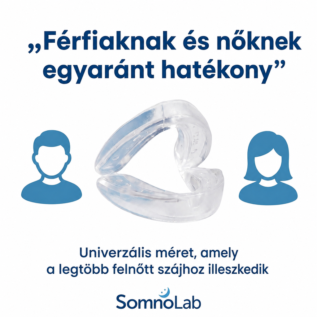 „Szüntesd meg a horkolást már az első éjszakától – SomnoLab (+ AJÁNDÉK TOK)