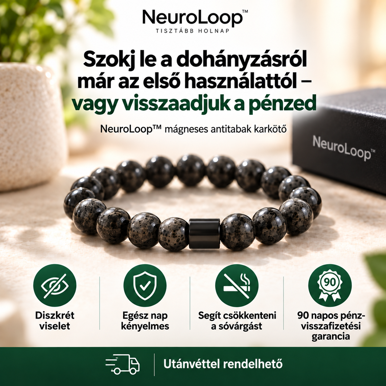 NeuroLoop™ – Hagyd abba a dohányzást már 4 nap alatt, és szabadulj meg a sóvárgástól végleg.