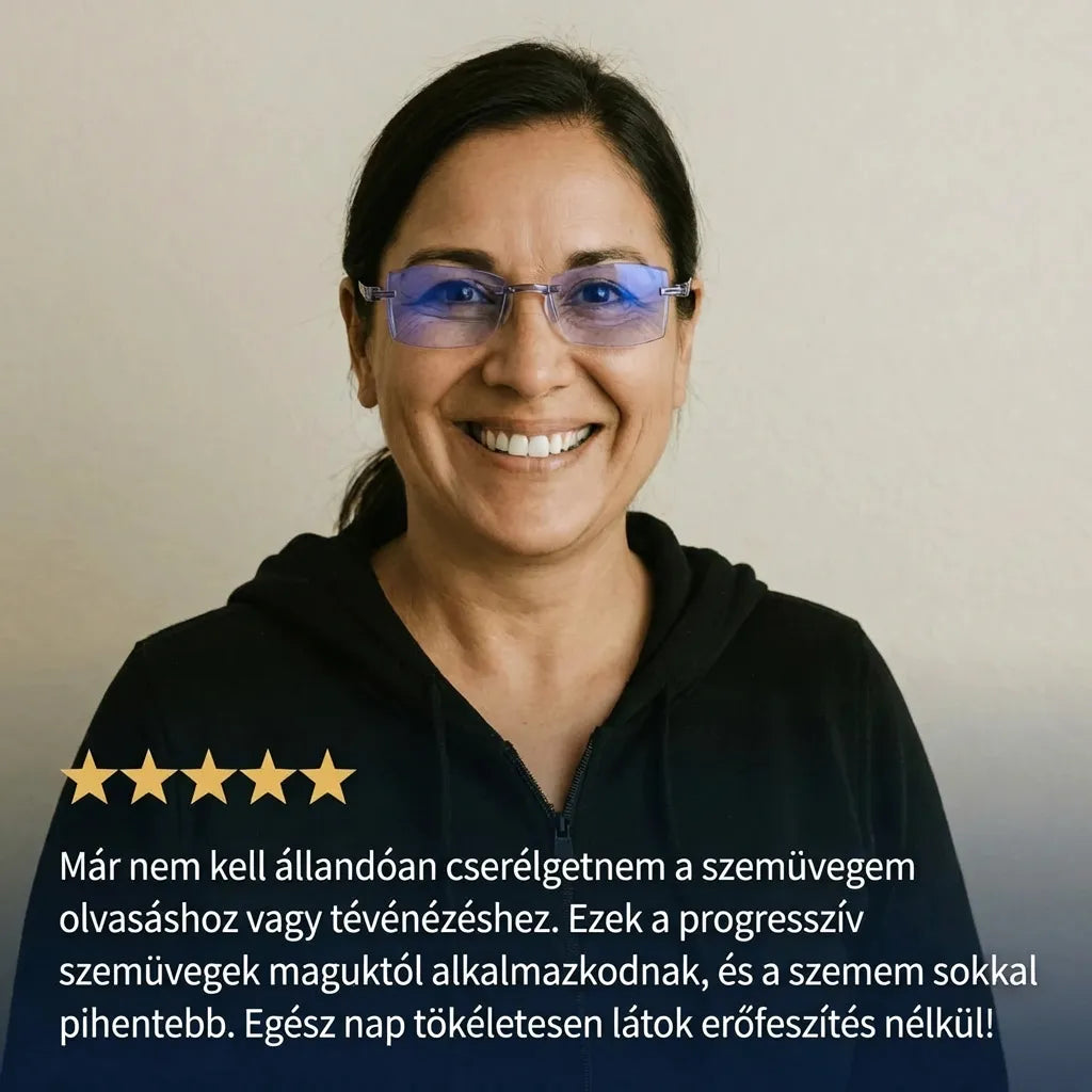 CSAK MA: 1+1 INGYEN! - Éles látás közelre és távolra az első felvételtől – szédülés nélkül, folyamatos szemüvegcsere nélkül – Ray™